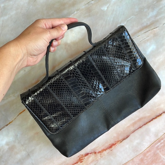 VINTAGE | Margaux genuine snakeskin handbag - Picture 4 of 12